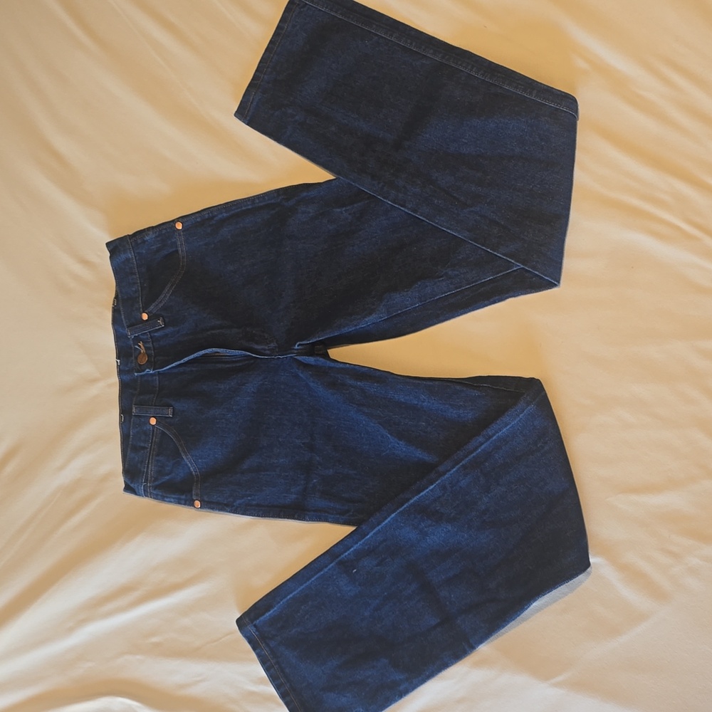 Wrangler Blue Bootcut Jeans Classic Style